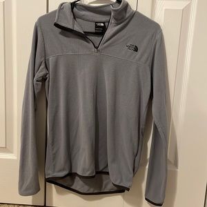 Grey Fleece Northface Pullover